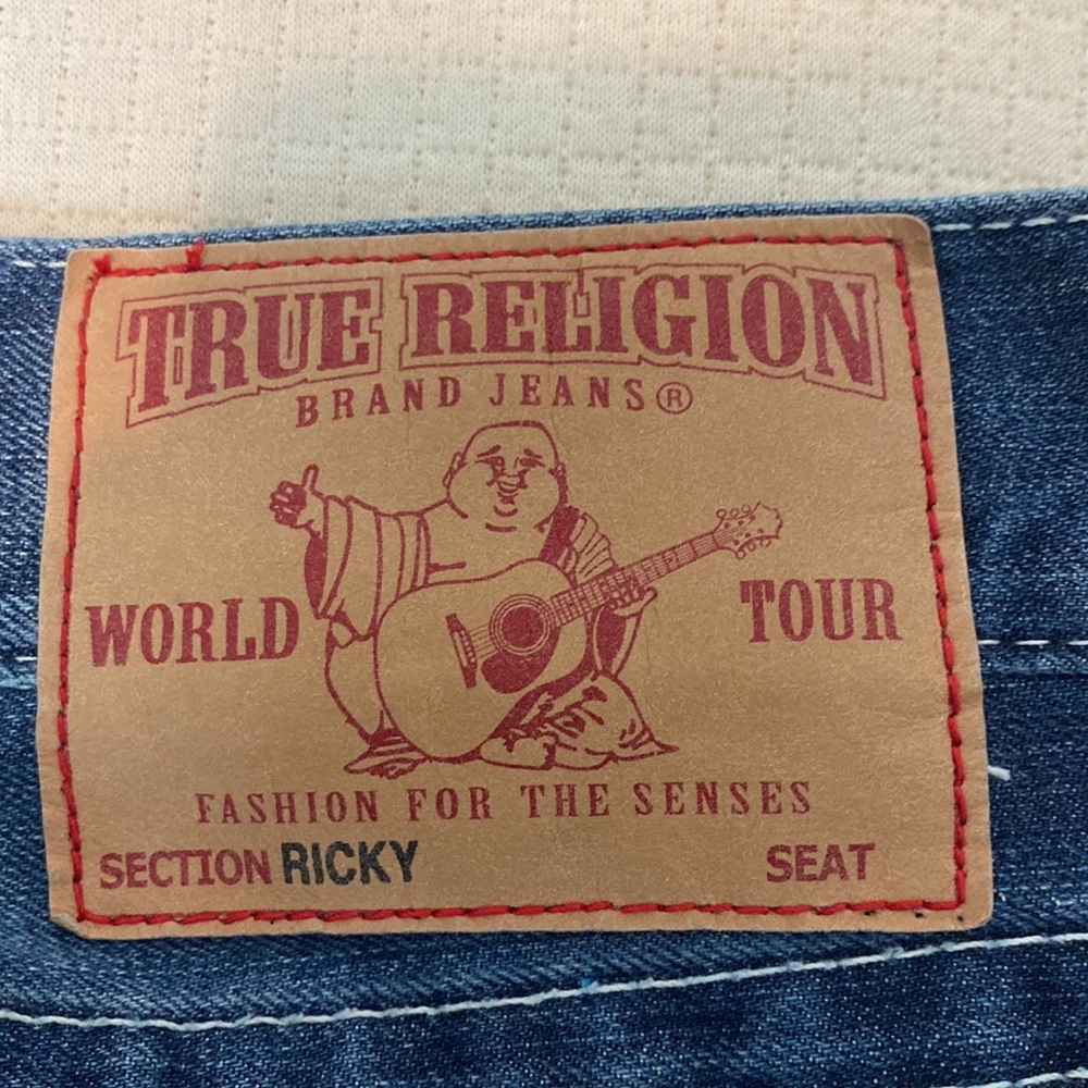 ✅Men True Religion Ricky Jeans Size 33 - Picture 9 of 11